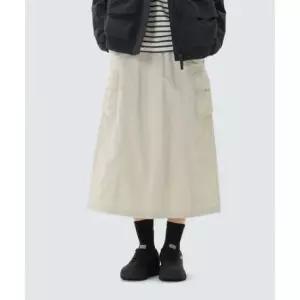 스노우피크 snowpeak APPAREL 캠플 플레어 스커트 S26ZWCSK11 Light Beige 218534