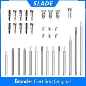 34pcs 클라리넷 수리 도구 나사산 로드 샤프트 키트 유지보수 부품 목관 악기 액세서리