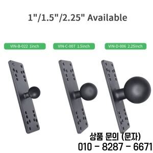 1인치 볼 헤드 알루미늄 어군탐지기 마운트 Garmin과 호환되는 해양 전자/심도 측정기 Ram Lowrance