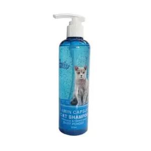 더캣츠 비타민 캡슐 고양이 샴푸 300ml 모질관리 피부케어 목욕용품