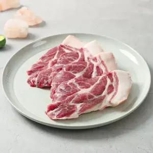 [인정식탁]제주 한돈 1등급 미경산 암돼지 목살 500g