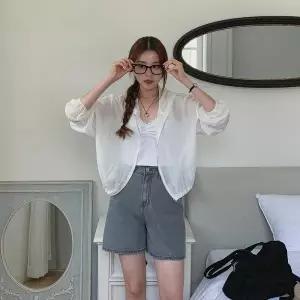[신세계라이브쇼핑][옷자락] 여성 기본 면 3부 반바지 팬츠 쇼츠 숏팬츠