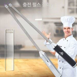 가스렌지 점화기토치 충전식 캔들라이터 실버 점화기 토치 바베큐토치 라이 튜브 USB