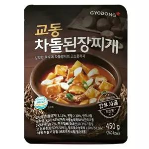 [교동식품]교동식품 차돌된장찌개 450g x 1팩