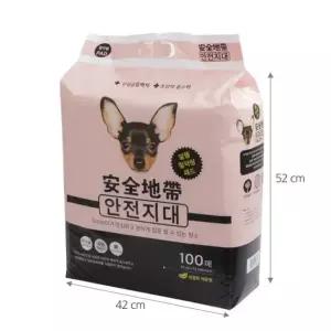 안전지대 강아지 배변패드 100매 실내배변 흡수패드 위생용품
