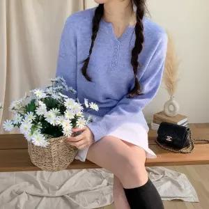 여성 H라인 미니스커트 기본형 치마