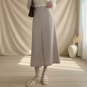 여성용 비조 H라인 롱밴딩 스커트 치마