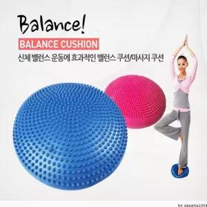 밸런스쿠션 밸런스볼 코어 운동 요가 홈트레이닝 중심잡기 전신