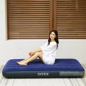 에어매트 싱글 캠핑용 매트리스 이중밸브 휴대용 침대