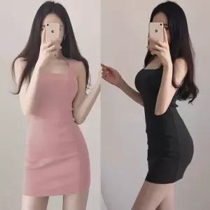 [라일리여성의류] Rly 여름원피스 여성원피스 블랙원피스 원피스 슬림원