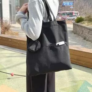 [라일리] Rly 남녀공용 캔버스백 대형 토트 숄더 대용량 데일리