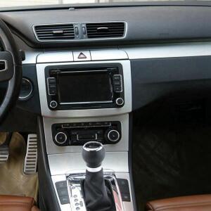 폭스바겐 VW 파사트 B6 2005-2012용 6단 기어 변속 노브 스틱 게이터 부트 프레임 풀 키트 직접 OEM 교체