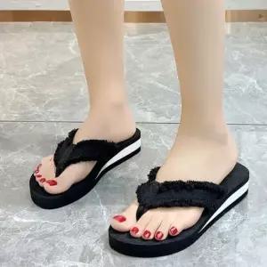 [라일리] Rly 가벼운 EVA 썸머 캐주얼 캔버스엣지쪼리