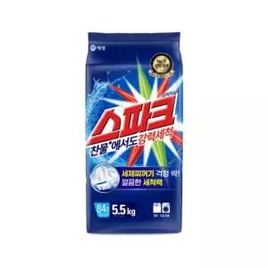 애경 스파크 가루 세탁 세제 일반 드럼 겸용 리필 5.5kg 1개