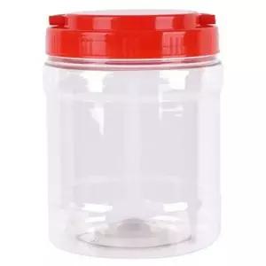 플라스틱 저장 용기 1.65L 투명 플라스틱 용기 다용도 레드캡 대용량