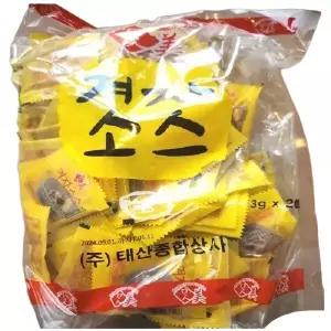 냉면 겨자 맛미 일회용겨자소스 3g 200개 냉면 겨자 맛미 일회용겨자소스 3g 200개
