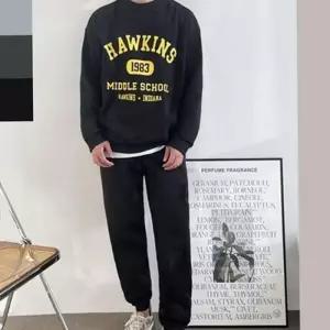 [라일리의류] Rly 오버핏 남자 맨투맨 조거 세트 캐주얼 남성 맨투