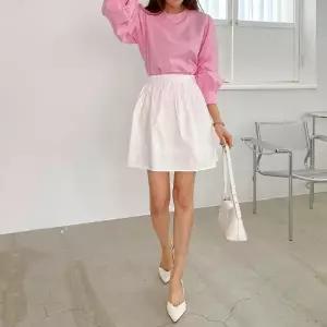 여성 기본 미니 A라인 플레어 스커트 치마