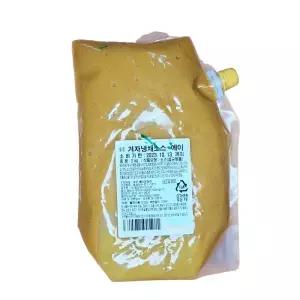 겨자냉채소스 2kg 해파리 냉채소스 냉면 족발소스