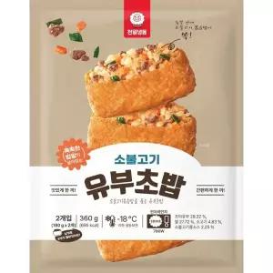 천일식품 소불고기 유부초밥360g