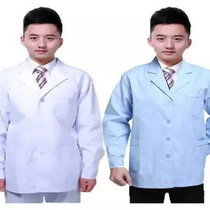 남자 약사가운 반팔 흰색 병원 빅사이즈 의사가운 약국