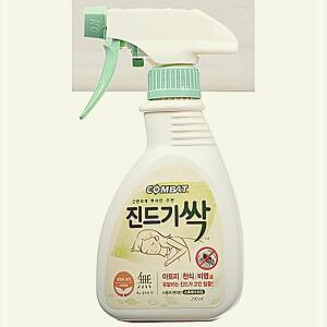 컴뱃 진드기 기피 스프레이 290ml 소파 침대 학교 관공서