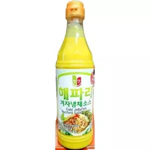 첫맛 냉채겨자 소스 880g/겨자/겨자냉채소스/냉채소스/해파리냉채소스/해파리냉채양념/냉채양념/겨자냉채양