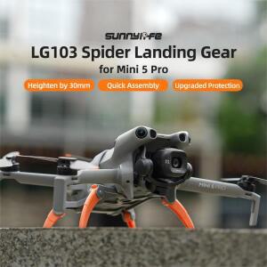 DJI 미니 5 프로 드론 액세서리용 접이식 확장형 30mm 랜딩 기어 다리 분리형 삼각대 트레이닝 키트