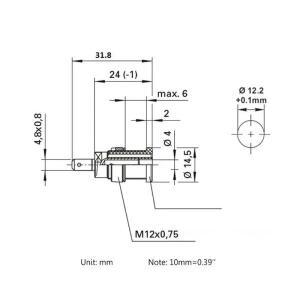 20pcs 절연 안전 32A 4mm 바나나 소켓 단자 5 색 암커넥터 패널 마운트 바인딩 포스트 전선 커넥터