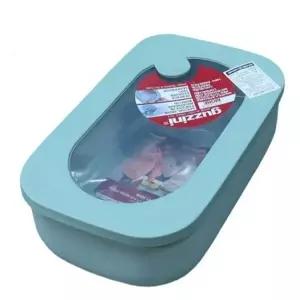( )그린 전자레인지 밀폐용기 900ml 반찬통 냉장고 보관 정리 다용도 용기