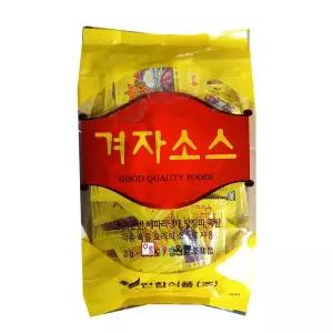 연합식품/겨자소스 3g/박스 하절기냉장보관/배달용 일회용 냉면용 겨자소스 /배송