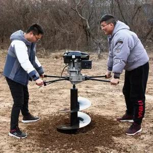 땅파는 기계 대형 나무 항타기 구굴기 땅파는기계 트랙터