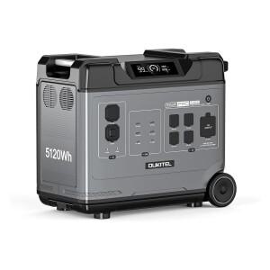 5000W Lifepo4 모바일 휴대용 파워스테이션 120V/240V 듀얼 전압 태양광 발전기