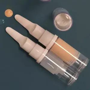 화장품 진공 펌프 용기 소용량 휴대용 여행 출장 파우치 크림 에센스 로션 세럼