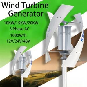 24V 20KW 수직축 풍력 터빈 가정용 교류 발전기 에너지 오프그리드 야외용