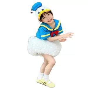 도날드덕 코스프레 의상 어린이용 학예회 행사 파티 아동 드레스 어린이집 세트 모자 동물 캐릭터