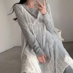 (색상 화이트 FREE)여성시스루원피스 뷔스티에 나시 빈티지 여성나시뷔스티에 시스루 여름 원피스 여성
