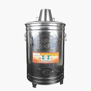 쓰레기 소각로 소형 31cm 화로 농막 오버사이즈 미니 42cm 소각장 아궁이 야외 일반 굴뚝 소각 타입 스테인레스 장작