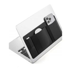 Afterplug 2포켓 노트북 106071 접착 파우치 다용도 블랙 911RB 외장