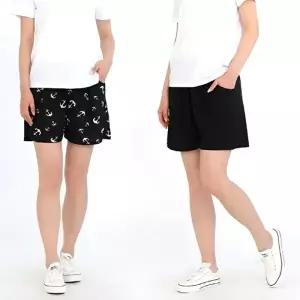 2500 7-6 쿨바지 4부 여성 여름 쿨 반바지 냉감 쿨링 팬츠