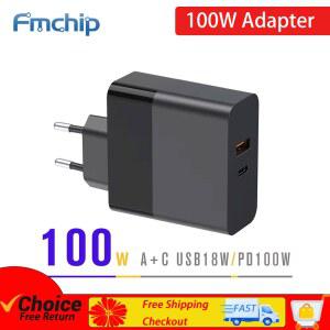 5V1A어댑터 FMCHIP 100W GAN 차량용 충전기 PD3 USBA USBC 0QC3 전화용 납땜 TS101HS01 노트북 인두