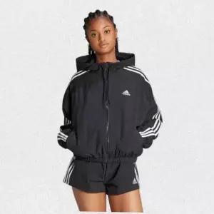 매장정품 아디다스 ADIDAS 에센셜 3S 우븐 윈드브레이커 - 블랙 HT3399 ADMA 1423328