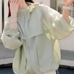 루즈핏 후드 바람막이 봄 여름 햇빛가리개 아우터 얇은 방풍 점퍼 캠핑 나들이 룩 자켓