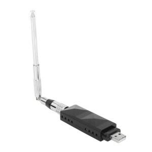 큐디닙 듀얼 채널 AIS 수신기, 접이식 휴대용 스테인리스 출력, USB 스틸 장착된 보트 마린용 안테나가