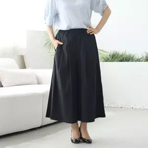 [쉬즈마담]P92062A 루즈핏 실루엣 와이드 큐롯 팬츠 60대 엄마옷