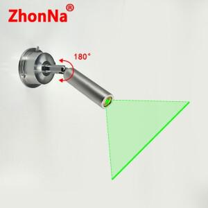 520nm 녹색 레이저 모듈, 180 ° 산업용 포지셔닝 및 조준을 위한 조정 가능 크로스/라인 맞춤형, 도매