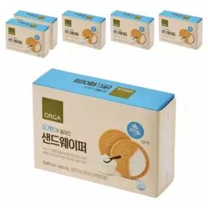 1+1 샌드웨이퍼, 요거트맛, 32g, 6개 2Set