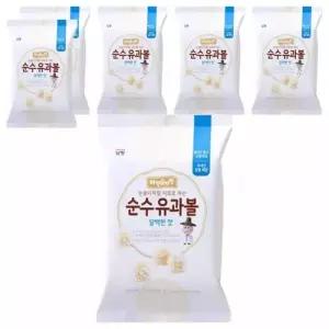 1+1 남양유업 아인슈타인 순수유과볼 과자, 담백한맛, 6개, 30g 2Set