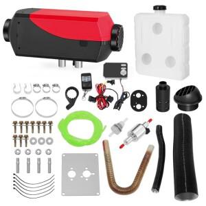 24V 에어 히터 5KW 디젤 주차 보트, 카라반, RV, 버스, 트럭용 LCD 디스플레이 리모컨 포함