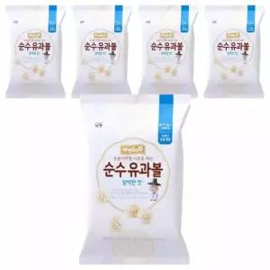 1+1 남양유업 아인슈타인 순수유과볼 과자, 담백한맛, 5개, 30g 2Set